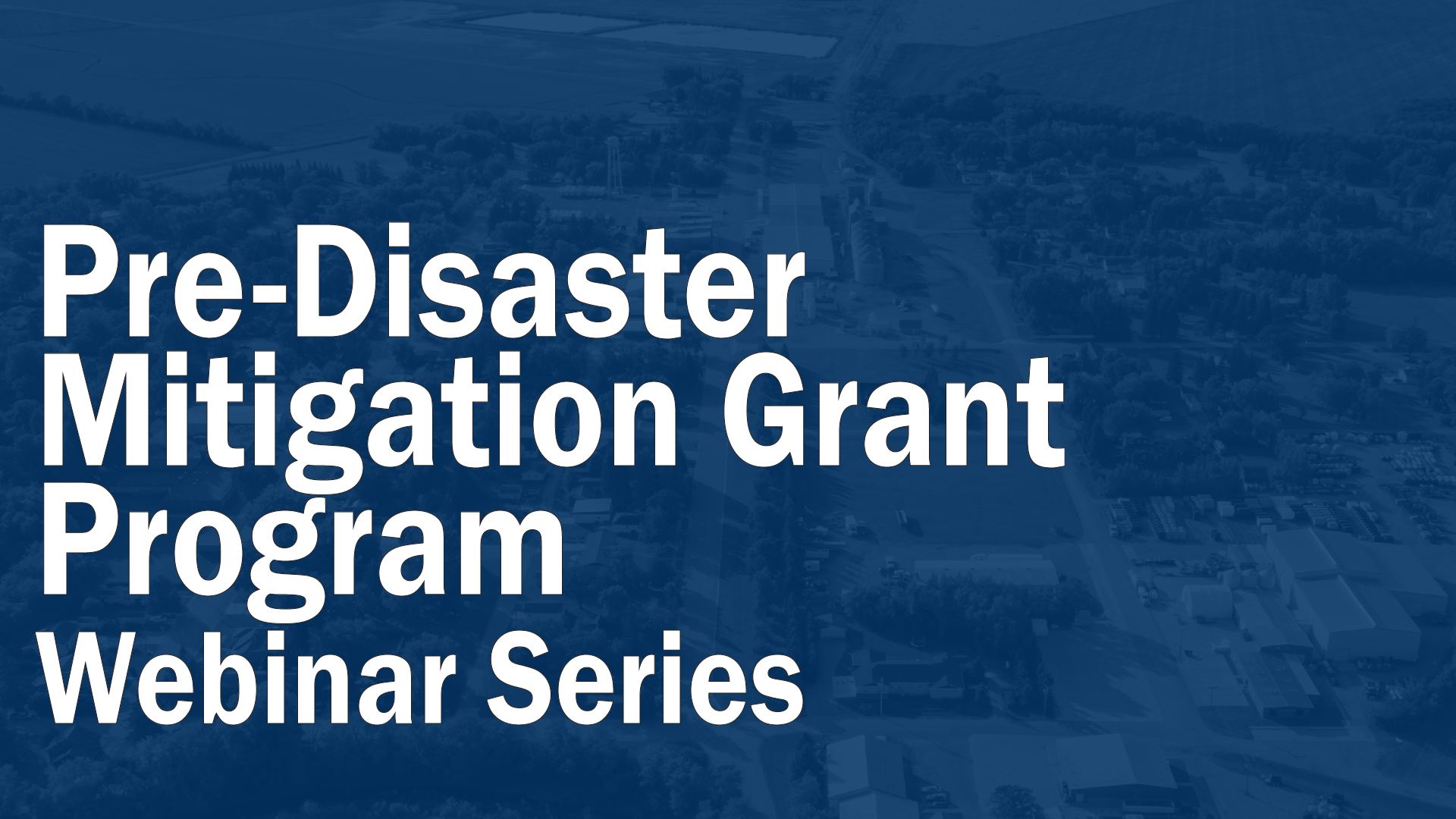 PDM Webinars FEMA